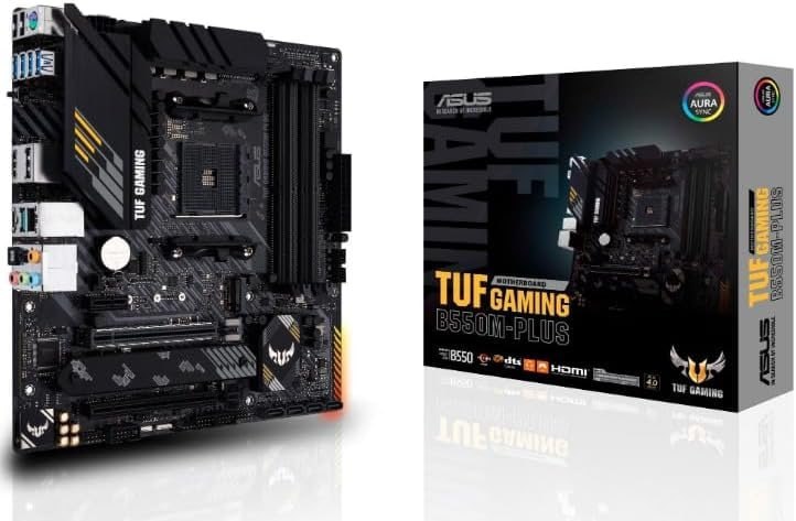 Placa-Mãe Asus TUF Gaming B550M-Plus AM4 Matx