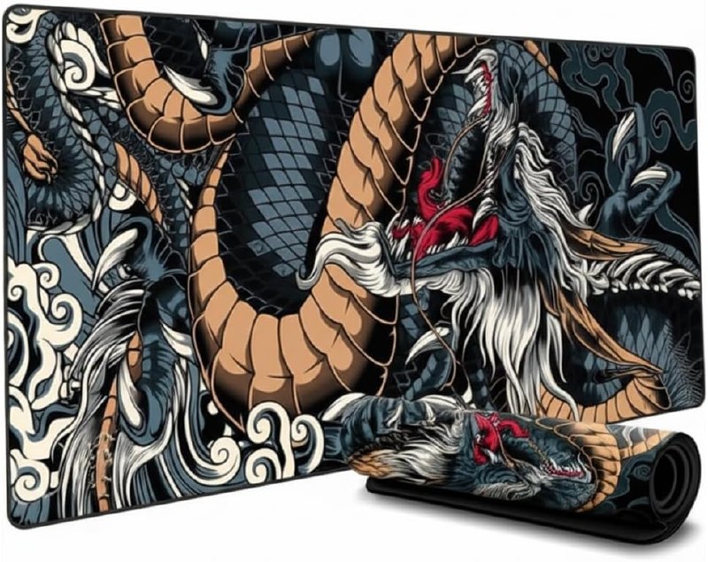 Mousepad Gamer Extra Grande 90x40 Profissional Speed Antiderrapante Base Emborrachada Confortável Macio…