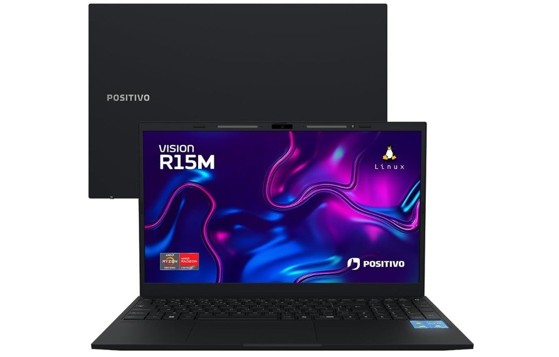Notebook Positivo Vision R15M Ryzen 7-5825U