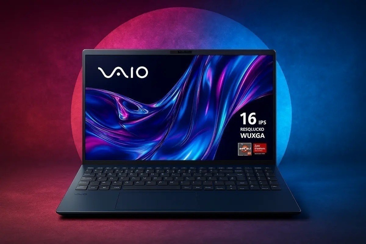 Notebook Vaio FE16 Ryzen 7 5825U (VERSÃO COM 16GB RAM)