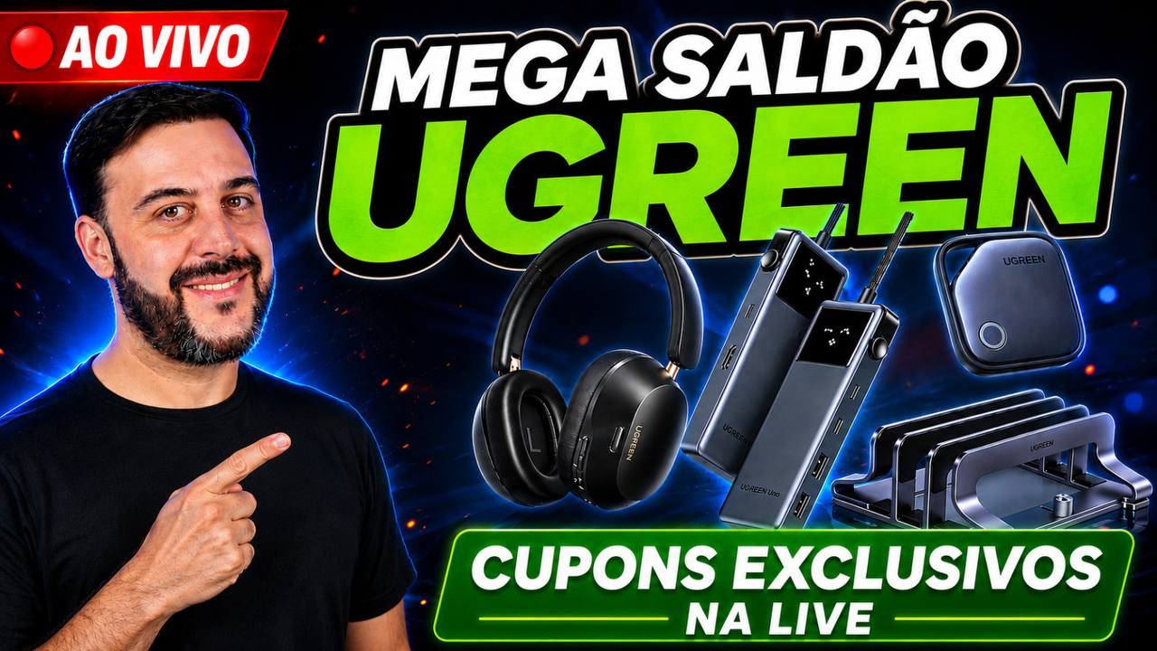 MEGA SALDÃO UGREEN NO ALIEXPRESS (DESCONTOS EXCLUSIVOS)