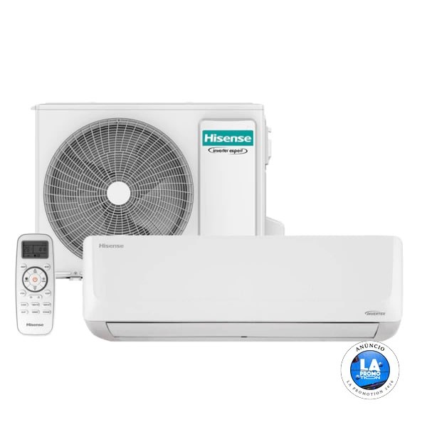 Ar Condicionado Split Inverter Hisense R-32 Hi-wall 12.000 Btus Quente e Frio Wi-fi 220v