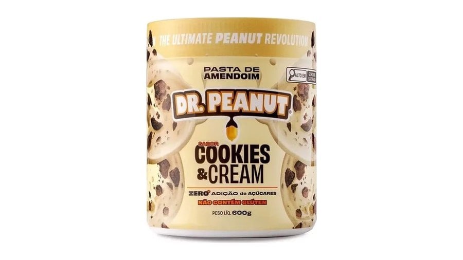 Pasta de Amendoim Dr. Peanut sabor Cookies 600g