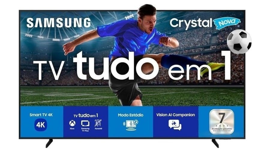 Samsung Smart TV 75" Crystal UHD 4K U8100F 2025