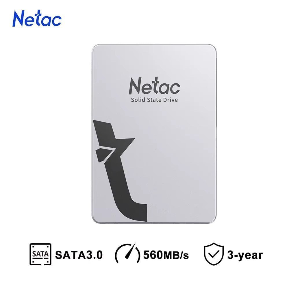 SSD Netac 1TB 2TB 4TB 128GB 256GB 512GB SATA SATA3 2.5 HDD HD SSD Disco Rígido Interno para Laptop PC