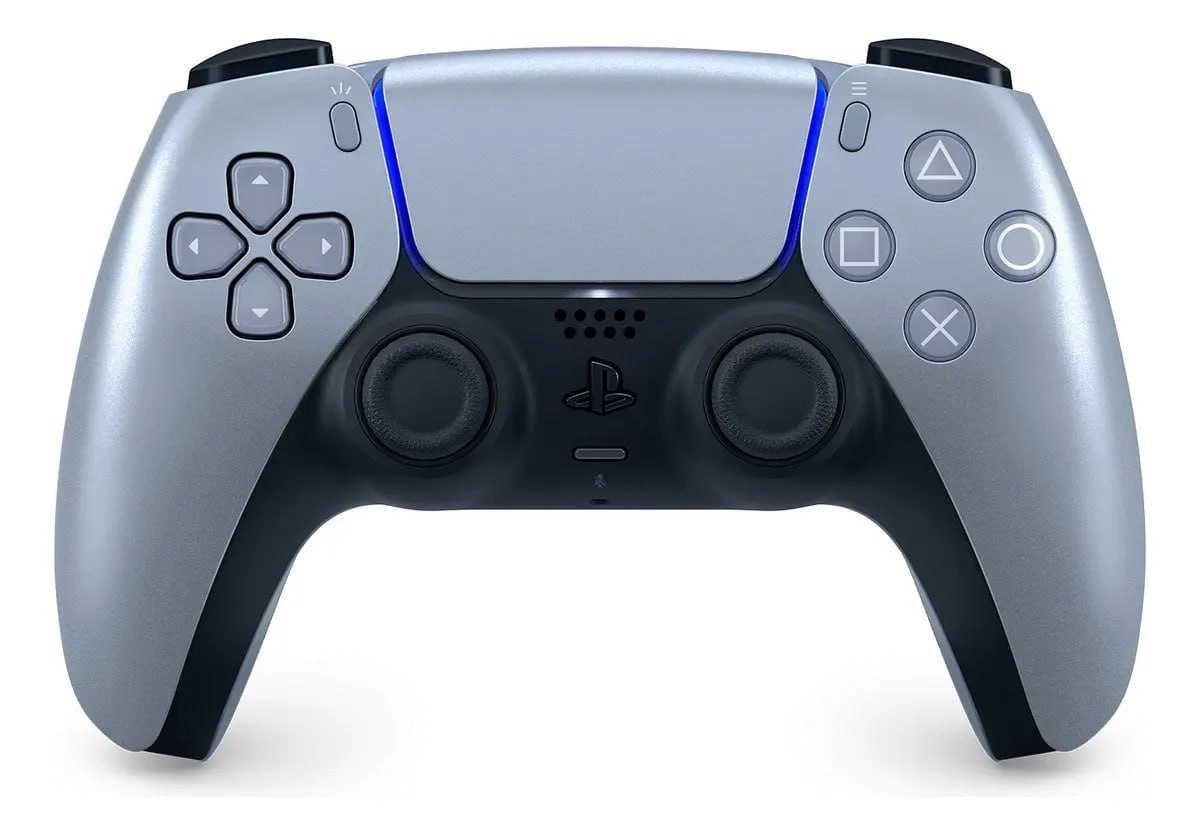 Controle sem fio DualSense Sterling Silver