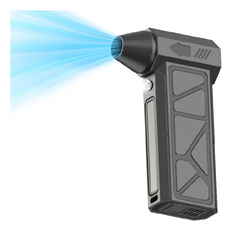 Soprador Ar Turbo 130000rpm Sem Fio Recarregável Usb 3 Níveis