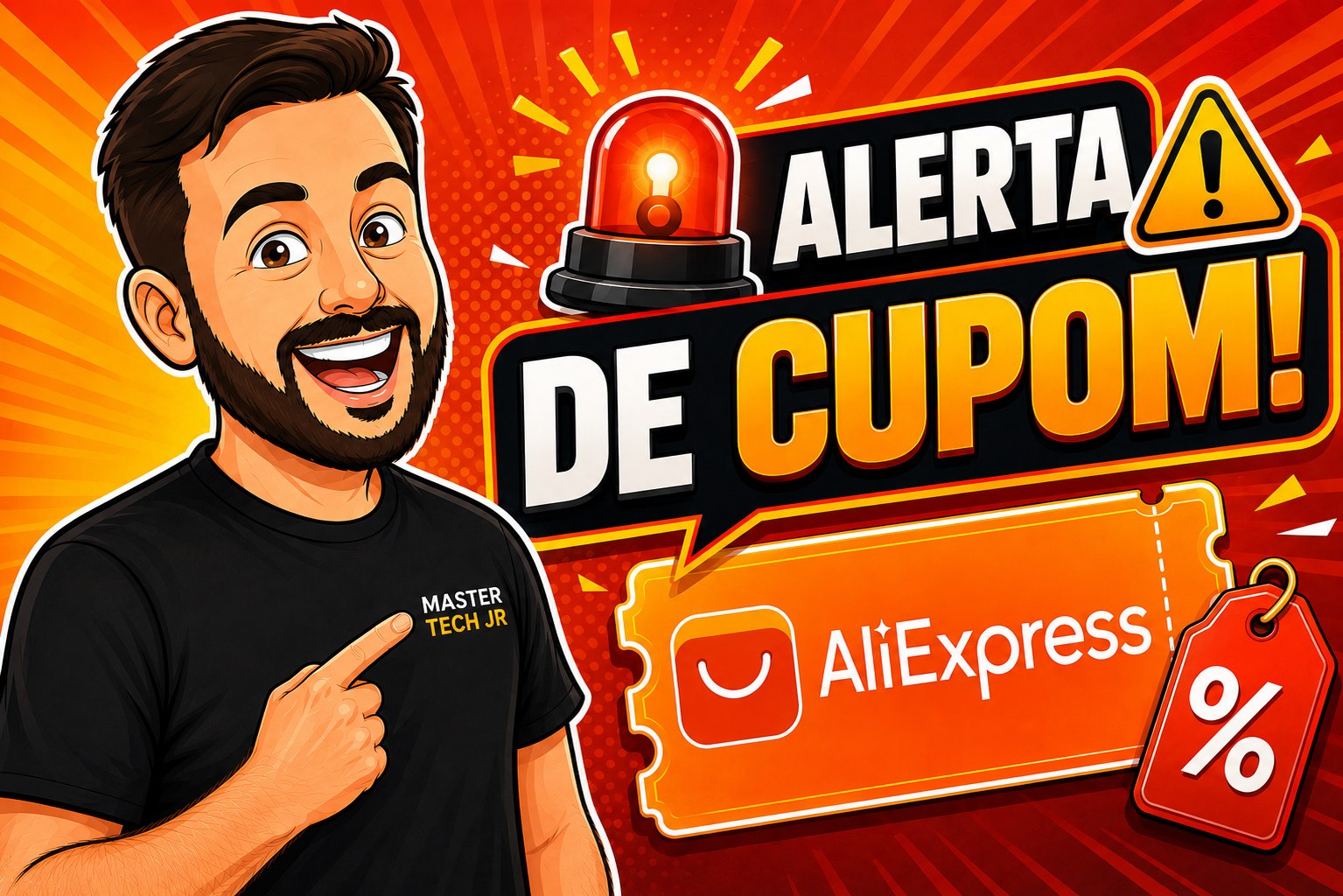 NOVO CUPOM ALIEXPRESS - PARA TODO SITE