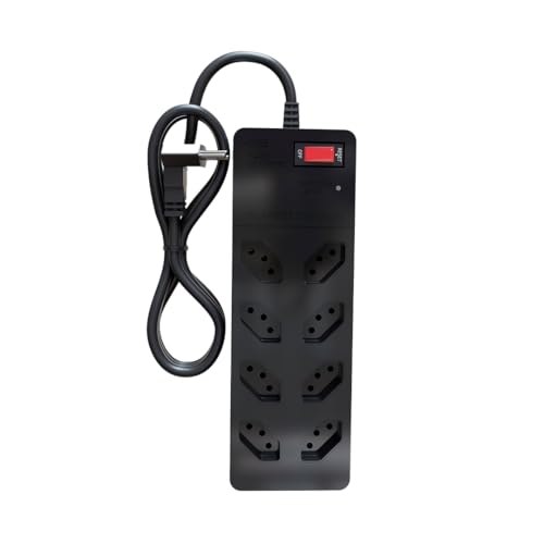 Filtro de Linha iCLAMPER Energia 8 com Proteção contra Surtos Elétricos(DPS) 8 Tomadas, 3 Pinos, 10 Amperes