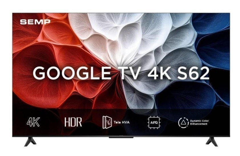 Semp Smart Tv 55” 55S62 4K UHD Google Tv