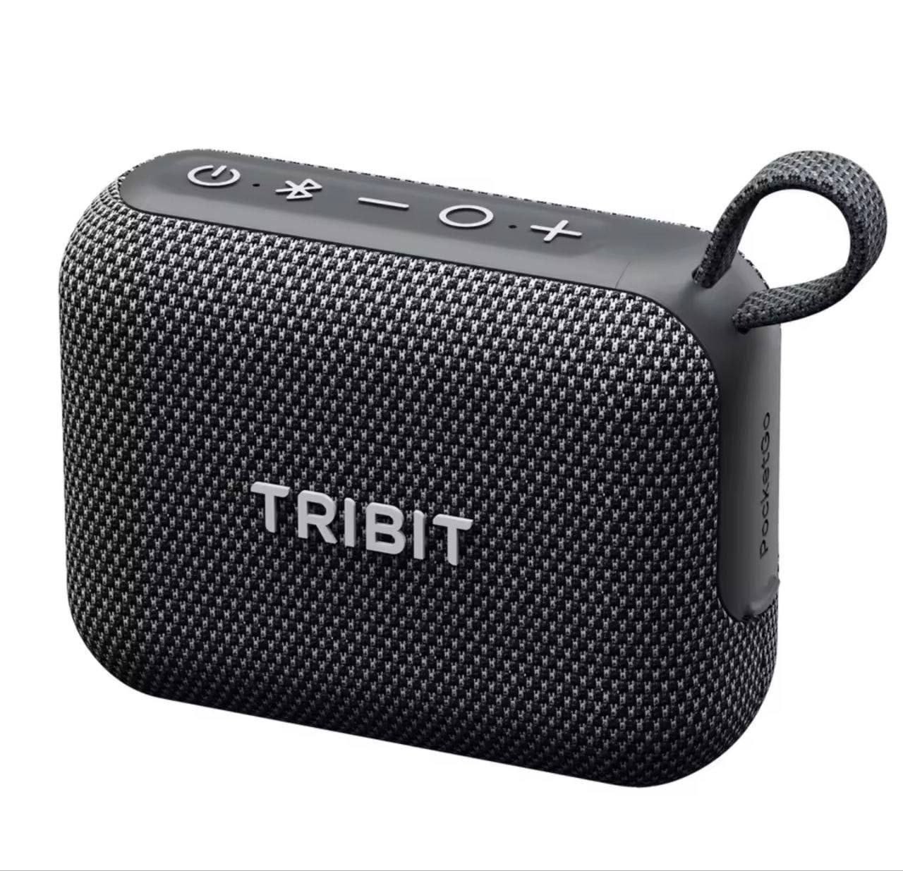 Caixa de Som Portátil Bluetooth Tribit PocketGo IP68 à Prova d'Água BT6.0 com Microfone Integrado TWS APP EQ para
