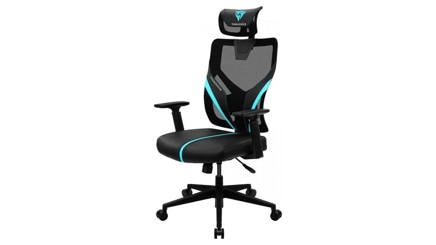 Cadeira Ergonômica Yama1 Ciano ThunderX3