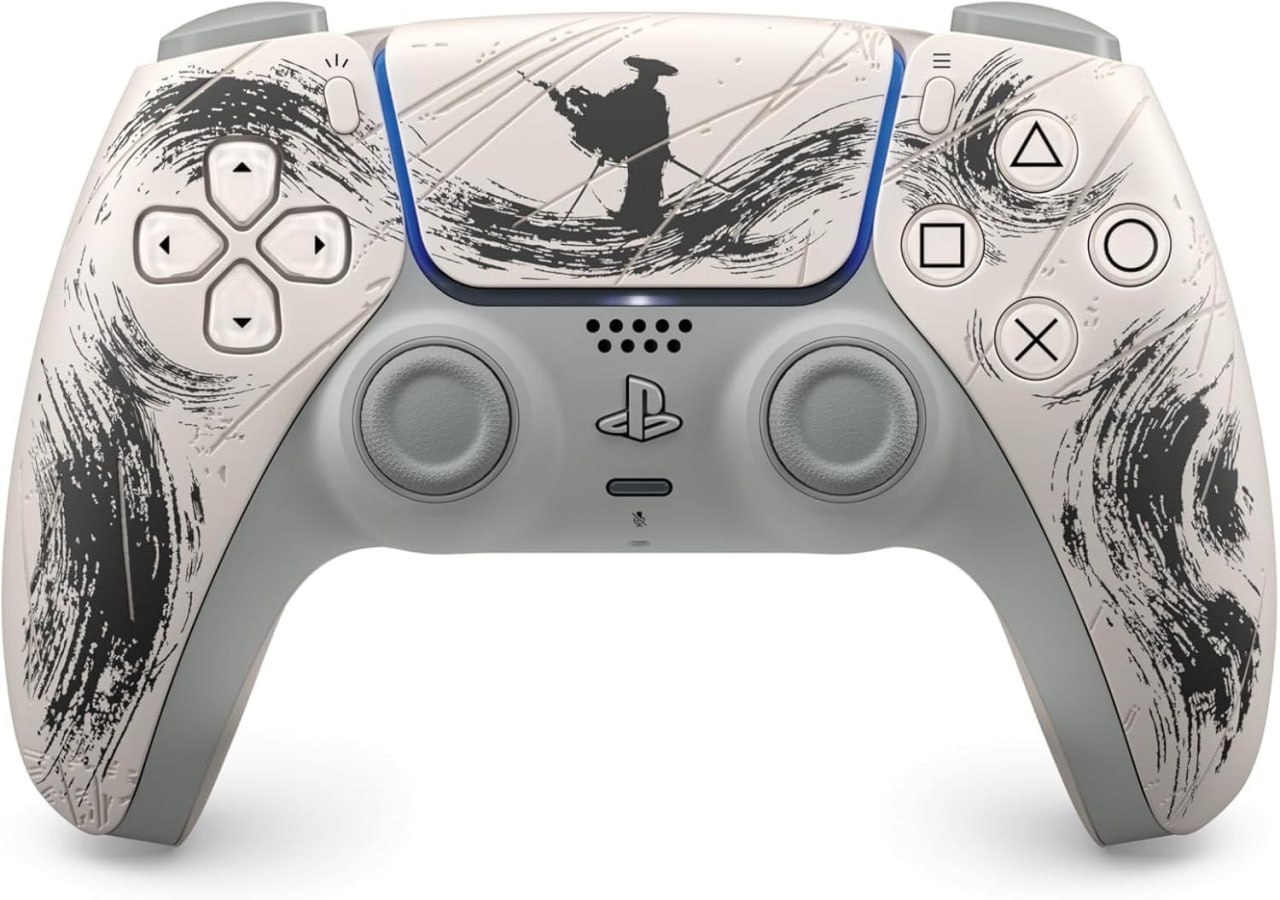 Controle sem fio DualSense - Edição Limitada Black: Ghost of Yōtei - PlayStation 5 PS5