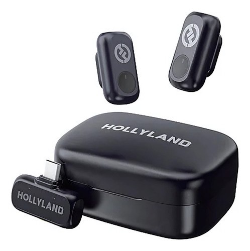 MercadoLivre - Microfone Hollyland Lark A1 Duo Usb-c cor Preto