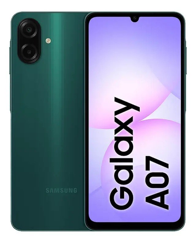 Celular Samsung Galaxy A07 (256GB) 8gb Câmera 50mp Verde