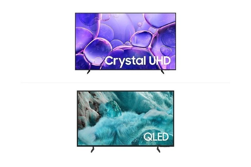 COMBO DUAS TVs) Smart TV 85" Crystal UHD 4K U8100F + Vision AI TV 50" QLED Ultra 4K