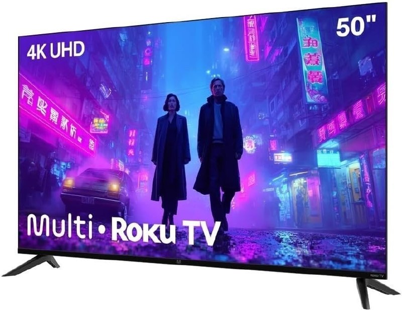 Smart TV 50" Multi 4K Compatível com Alexa e Google Home