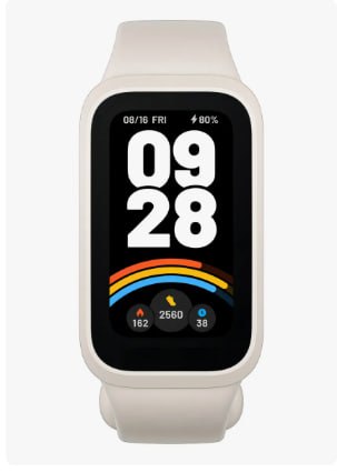 Xiaomi Smart Band 9 Active Cor Bege Branco