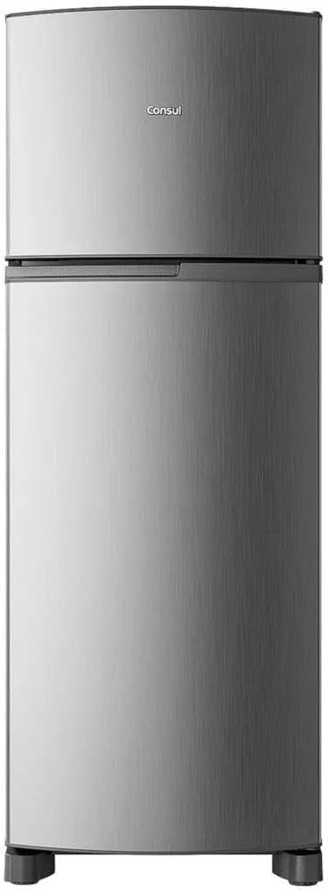 Geladeira Frost Free Duplex 333 Litros Inox Consul - CRM40MK 110v
