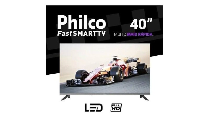 Smart Tv 40" Philco Roku Tv HDR10 Dolby Áudio P40CRA