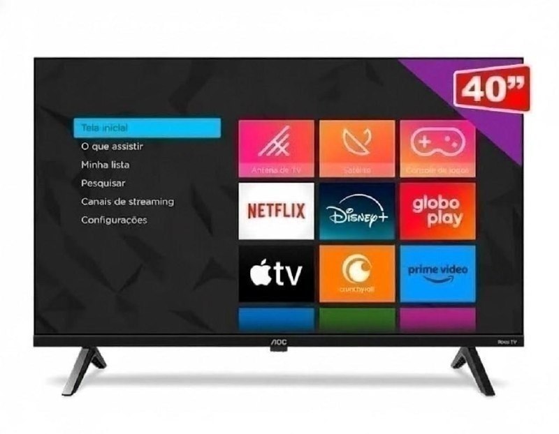 Smart TV 40" AOC DLED Full HD