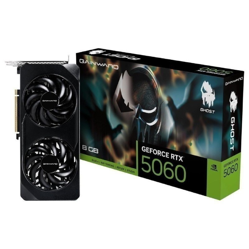 Placa de Vídeo Gainward NVIDIA GeForce RTX 5060 Ghost, 8GB, GDDR7