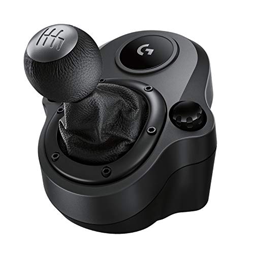 Câmbio Logitech G Driving Force | Compatível com Volantes Logitech G29, G920 e G923, para PS5, PS4, Xbox Series X,S, Xbox One e PC