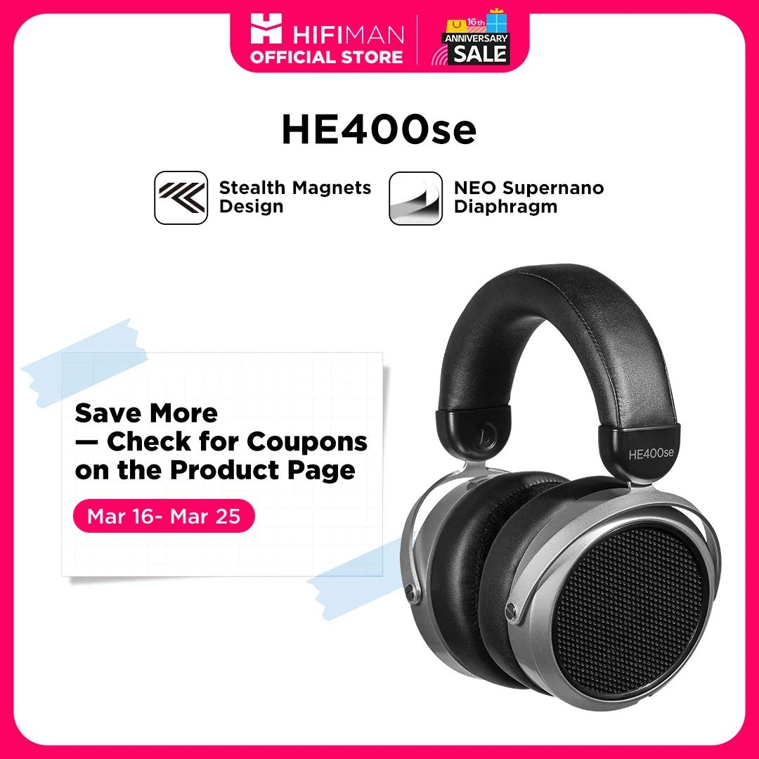 Headphone HiFi HiFiMAN HE400SE