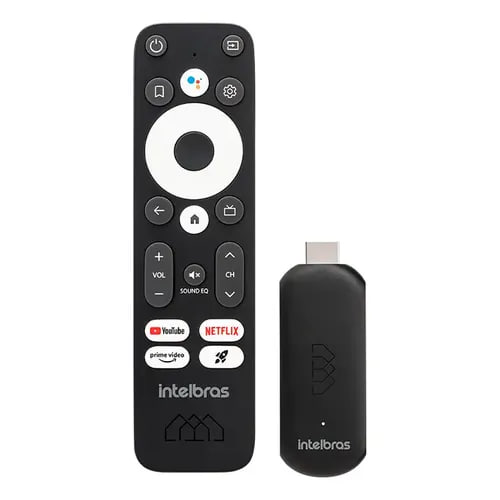 Smart TV Stick Full HD Intelbras (100% Certificado Google, Netflix e homologado pela Anatel)
