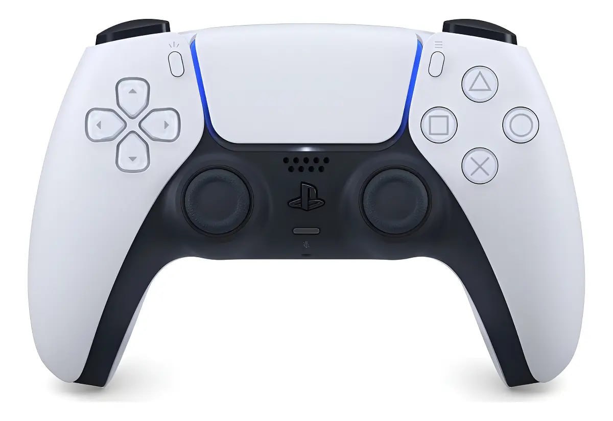 Controle Joystick Sem Fio Sony Playstation Dualsense Branco