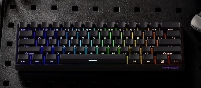 Teclado Magnético Akko MonsGeek FUN60 PRO HE