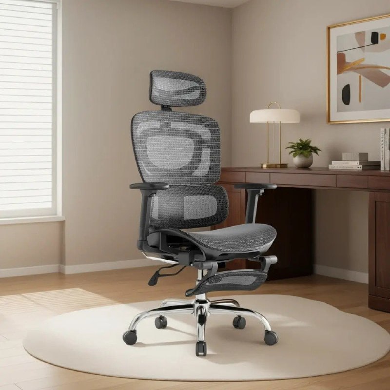 Cadeira De Escritório Ergonômica Mônaco Bt07