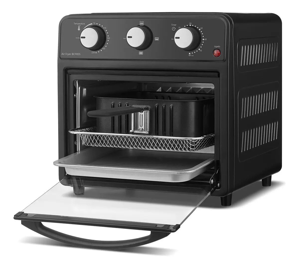 Air Fryer Bella Cuccina 12L 2 Grelhas 1500W BCFR05 127V