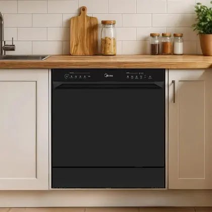 Lava Louças 8 Serviços Preta Touch Plus Midea