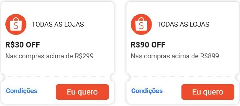 NOVO CUPOM SHOPEE - NOVOS CUPONS LIBERADOS PRA COLETAR!