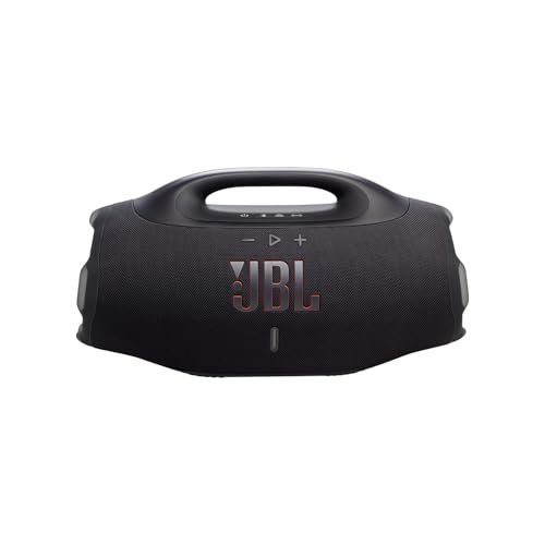 JBL, Caixa de Som, Boombox 4, Bluetooth, Som JBL Pro, AI Sound Boost, Graves Personalizáveis, Bateria de até 34h, IP68, Áudio Lossless – Preta