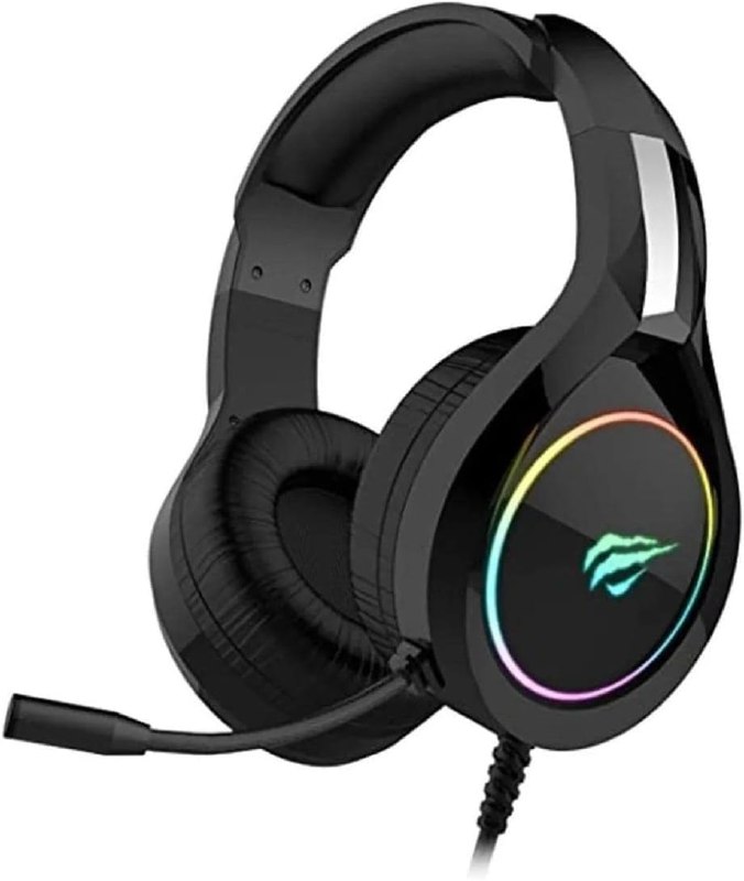 Havit Headphone Fone de Ouvido H2232d, Gamer, Iluminação RGB, com Microfone, Falante de 50mm