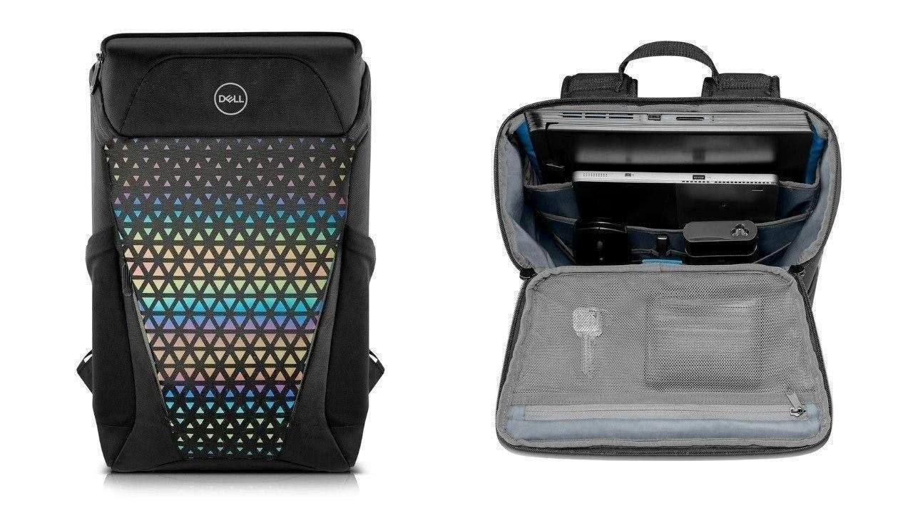 MOCHILA DELL Gaming, Preto, 460-BCZE, 15.6" e 17.3"