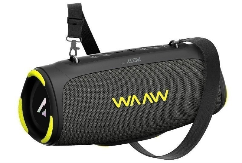 Caixa de Som Bluetooth WAAW Boom 110 40W RMS de Potência Á prova Dágua Proteção IPX7 26 Horas