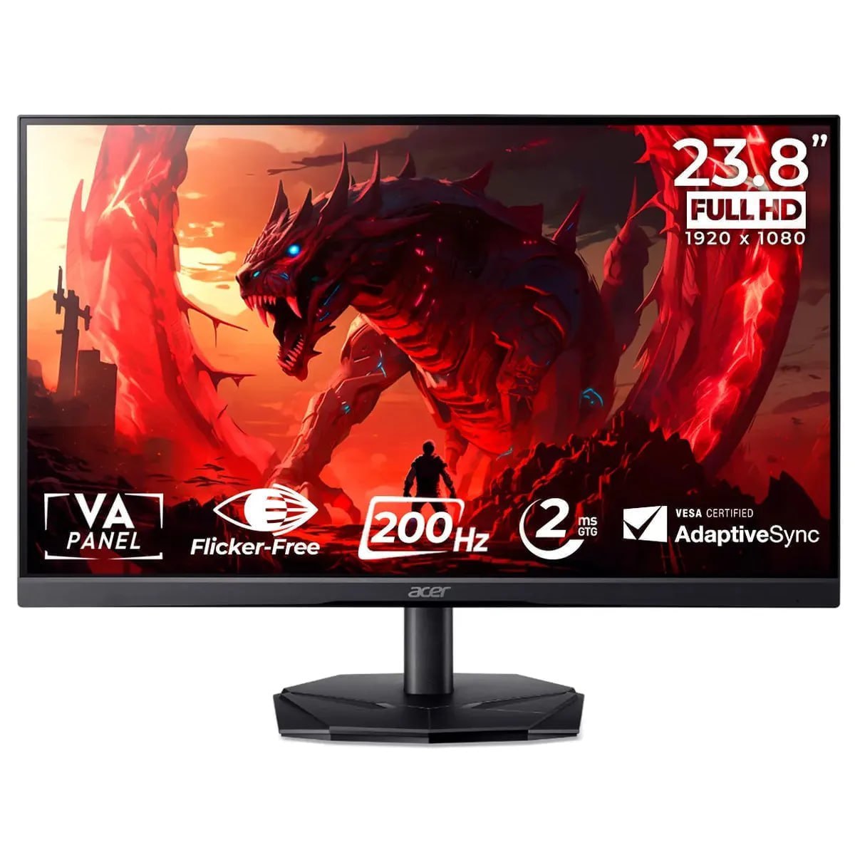 Monitor Gamer Acer Nitro 23.8 200hz 2ms VA FHD HDMI VA