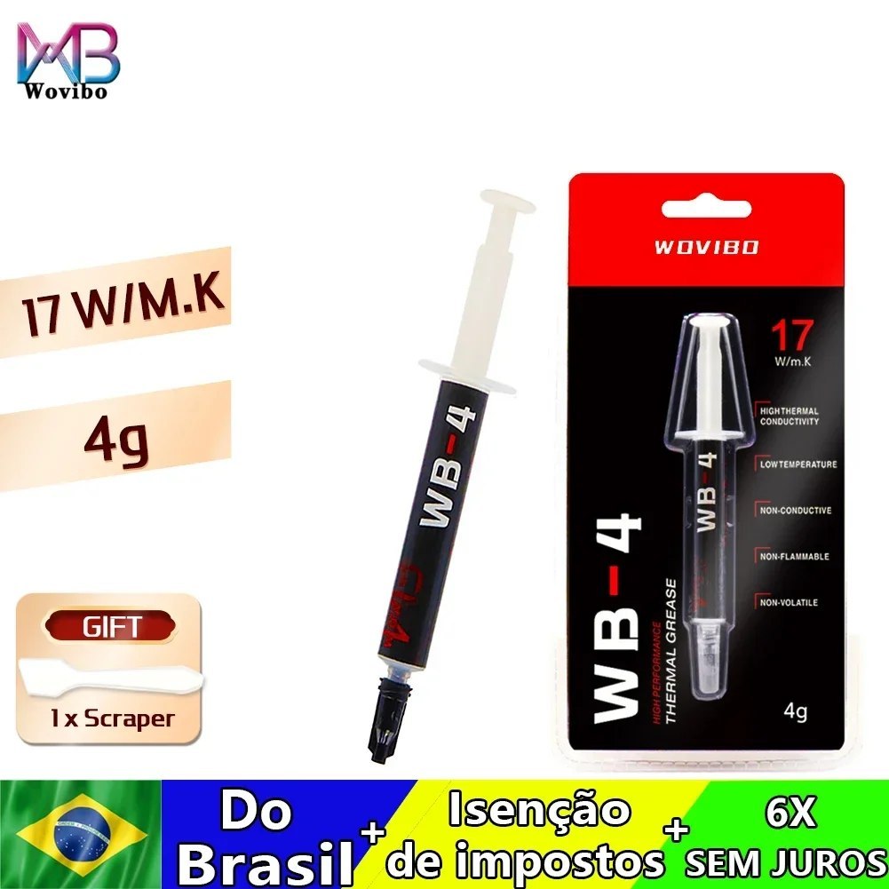Pasta Termica Wovibo WB-4 wb 4g 17 W/M-k