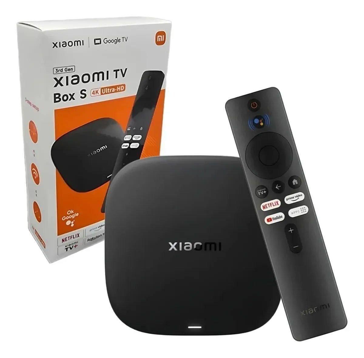 Nova XIAOMI Tv Box S 4k 3ª Geração