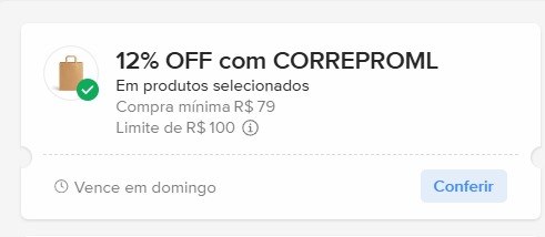 NOVO CUPOM MERCADO LIVRE PARA PRODUTOS SELECIONADOS