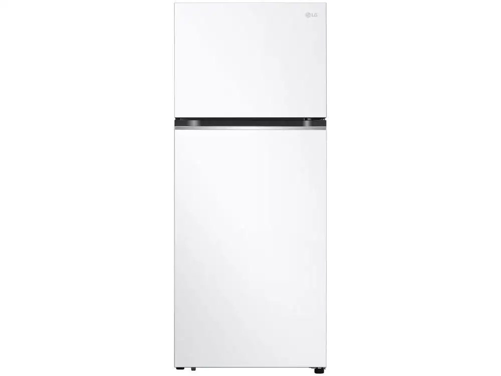 Geladeira LG Frost Free, Compressor Smart Inverter 10 anos de Garantia, Inox, Duplex, Branca, 375L, Eficiência A+++, Gn-B372PQW