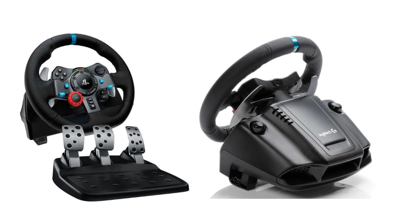 Volante de Corrida Driving Force c/ pedal Logitech G29 PS4