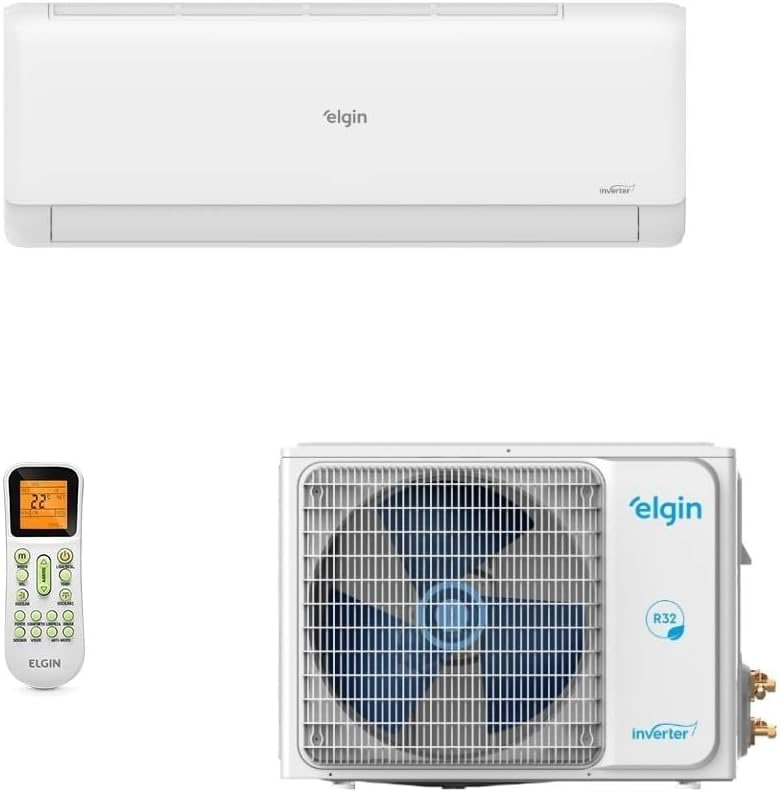 Ar-Condicionado Split HW Elgin Eco Inverter II Wi-Fi 24.000 BTUs R-32 Só Frio