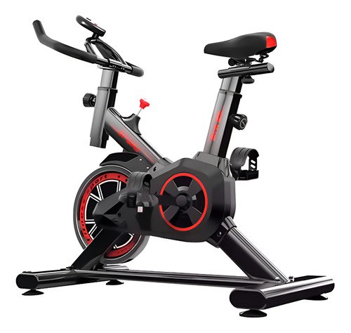 Venda e Cia Bicicleta Spinning Para Exercícios XHJSCRB8009 Preto Vermelho
