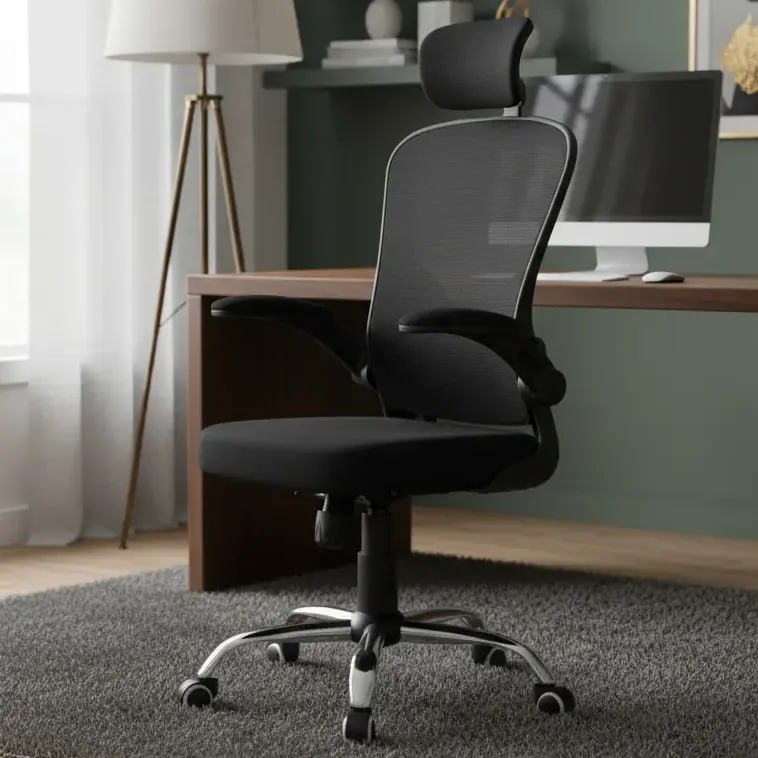 Cadeira Ergonômica Giratória B100 Mesh Luvinco