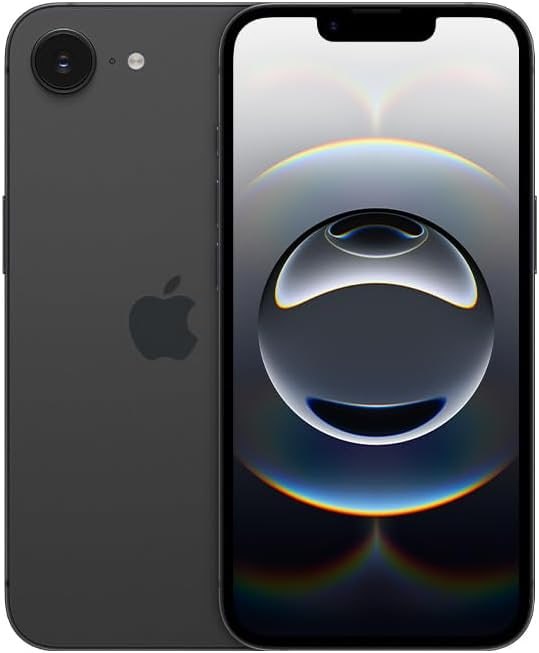 iPhone 16e Apple 128GB, Câmera 48MP, Tela Super Retina XDR 6,1", PRETO