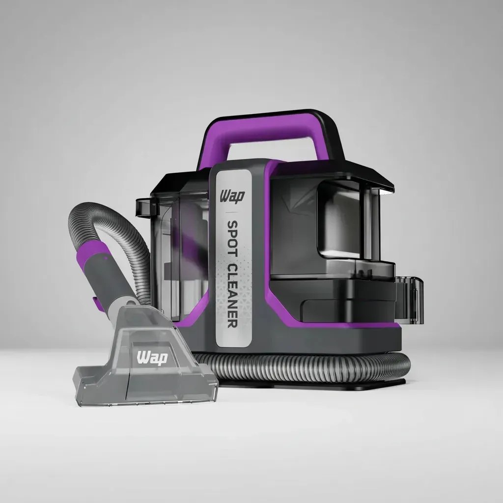 Extratora de Sujeira Portátil WAP Spot Cleaner W3 Borrifa Esfrega e Extrai 1450W de Potência e Bico de Autolimpeza